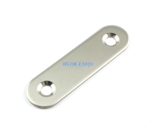 20 Pieces 57*16*1.8mm Stainless Steel Flat Corner Brace Connector Bracket