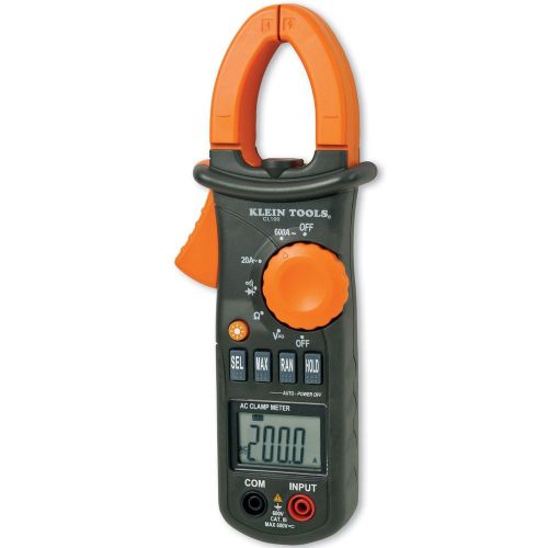 Klein Tools CL100 AC Clamp Meter 600 Amp