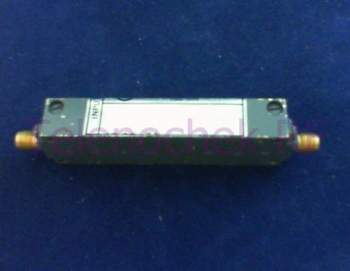 RF microwave band pass filter 7800 MHz - 12.1 GHz / power   5 Watt / data