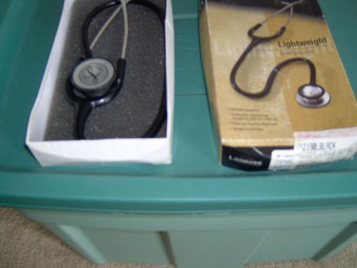 3M LITTMAN LIGHTWEIGHT STETHOSCOPE - BLACK