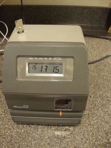 Acroprint 175 time clock with key for sale