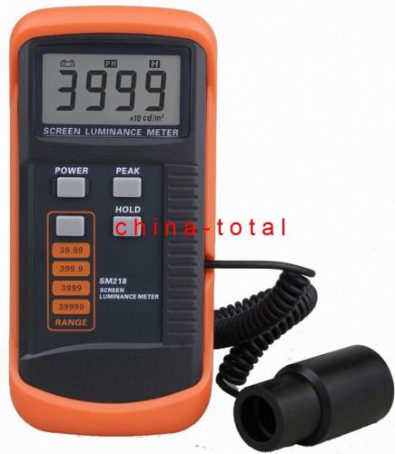 SM218 Digital Color Screen Brightness Meter shock resistance Mini light probe