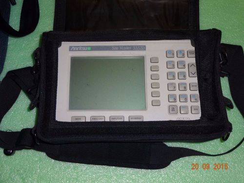 Anritsu s332d sitemaster cable antenna &amp; spectrum analyzer + accessories for sale
