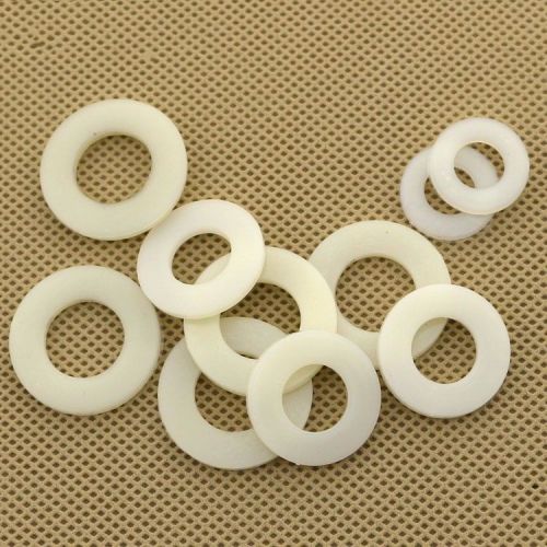 M2 M3 M5 M12 M14 M20 Nylon Flat Washer Plastic Washer Nylon Insulation Gasket