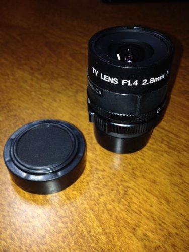 Pelco tv lens F1.4 2.8mm l