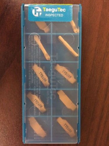 NEW 10-Pack Ingersoll TDT3.00E-1.50 TT5100 Carbide Turn/Groove Inserts 6400656