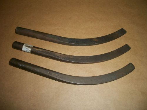 Ajax 876 Banana Wedge Lot of 3 Pipefitter Gasket Flange Welder Non Sparking