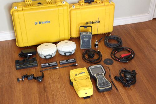 Trimble Dual R8 Model 3 GPS GNSS Glonass Base Rover RTK System w/ TSC3, TDL-450H