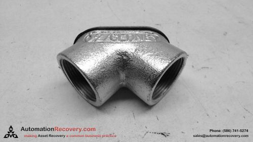 GEDNEY FF125 90 DEG. PULLING ELBOW FEMALE/FEMALE JAKE 1-1/4&#034;, NEW*