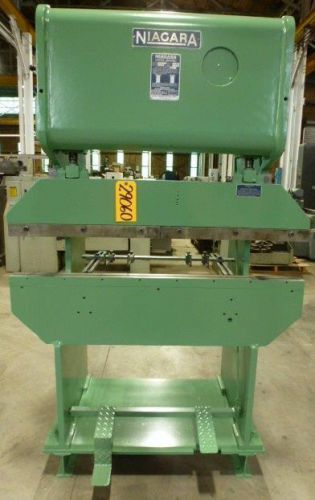 15 Ton 48&#034; NIAGARA MECHANICAL PRESS BRAKE (29060)