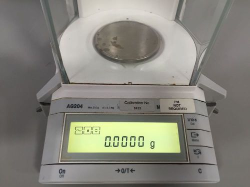 Mettler Toledo AG204 Analytical Balance