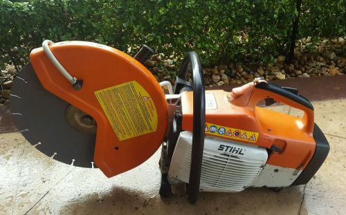 STIHL TS400 GASOLINE CONCRETE SAW W/ 14&#034;  DIAMOND DISK