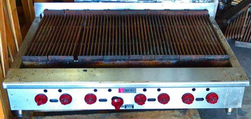 Wolf 8 Burner ACB47N 47&#039;&#039; Gas Charbroiler