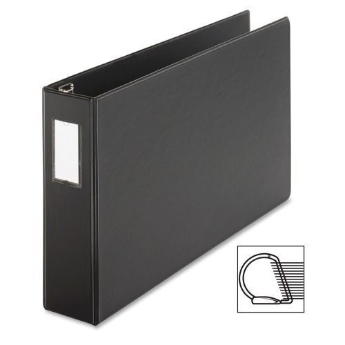 Cardinal Premier Easy Open 11&#034;x17&#034; Locking Slant-D Ring Binder 3&#034; Cap Blk 01015