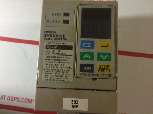 OMRON 3G3EV-A2002 SYSDRIVE INVERTER DRIVE