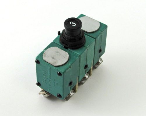 6TC2-3 Klixon MS14154-3 Circuit Breaker - 3A, Trip Free