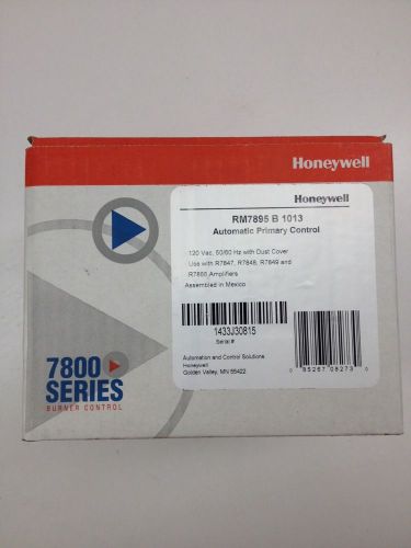 Honeywell RM7895 B 1013 Automatic Primary Control Burner Control