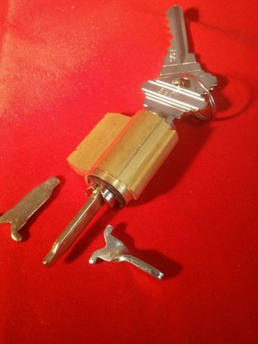 Key in knob lock cylinder schlage c satin chrome for sale