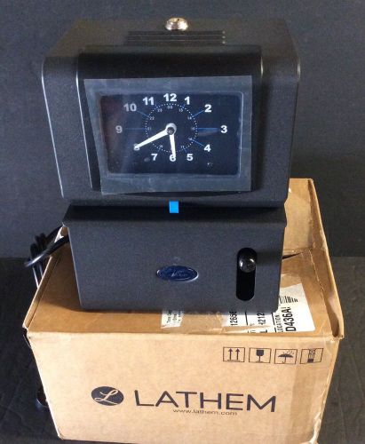 Lathem Manual Time Clock Model No. 2121