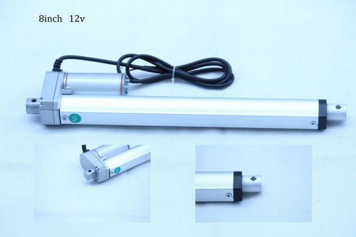 2pcs Heavy Duty Linear Actuator 8&#034; Inch Stroke 225lb Max Lift Output 12-Volt DC