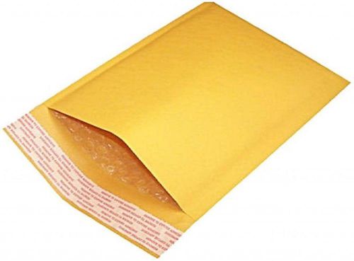 25 #000 4x8 small kraft bubble mailer envelopes*inner size:4.5&#034;x7&#034; *width 4.5&#034;*