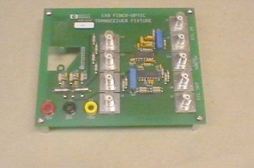 Agilent HP 5182-3273 1x9 Fiber-Optic Transceiver Test Fixture Board  1 x 9