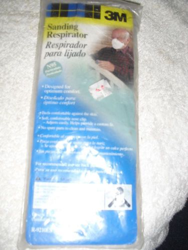 3M SANDING RESPIRATOR #R-9210ES  -  N95  -  PACKAGE OF TWO