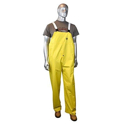 Radians RB15-NSYV-XL Drirad28 Durable Rainwear Bib Style Overall, Yellow