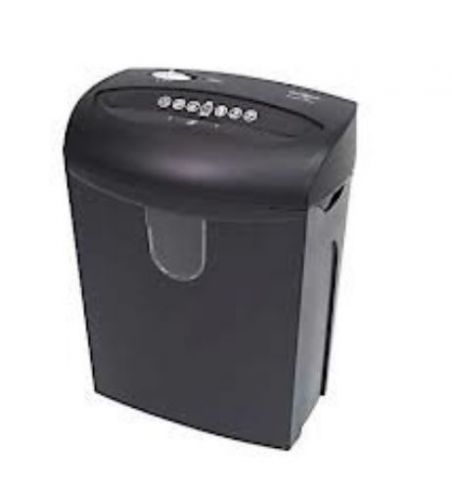 Omnitech 12-Sheet Cross-Cut Paper/Credit Card Shredder Auto Start/Stop w/ 3.63