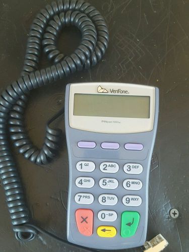 VeriFone PINpad 1000SE Credit Card PIN Pad P003-180-02-US Number Punch Near MINT