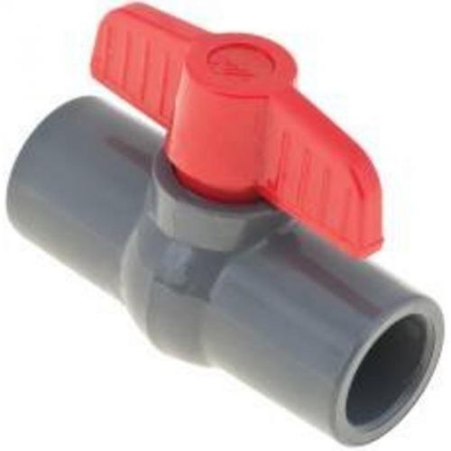 Sch 80 PVC Ball Valve Slip X Slip 1/2&#034; National Brand Alternative Ball Valves