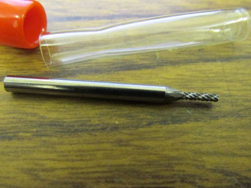 Carbide burr (sa-41) cylindrical end cut - double cut - 1/16 x 1/4 x 1/8 x1 1/2 for sale