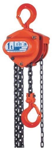 Elephant lifting c21-1 hand chain hoist, 1 ton capacity, 20&#039; lift height, made for sale