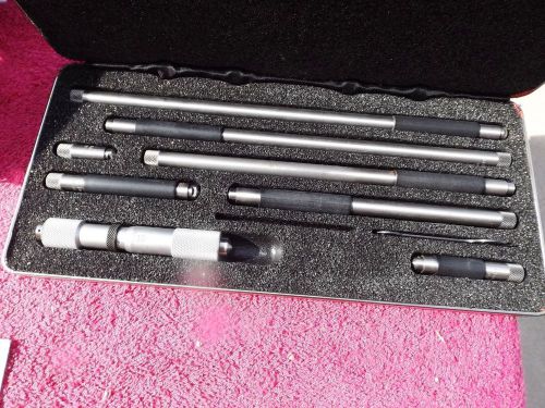 Starrett *mint!* 823cz 4 to 24&#034; tube inside micrometer set! for sale