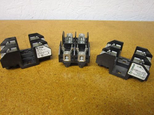 Littelfuse LR25030-2CR Fuse Holder 30A 250V NEW OLD STOCK (Lot of 3)