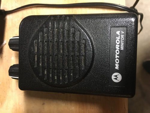 MOTOROLA SV 2 CH MINITOR V VHF FIRE PAGER 151-158.9875 MHz