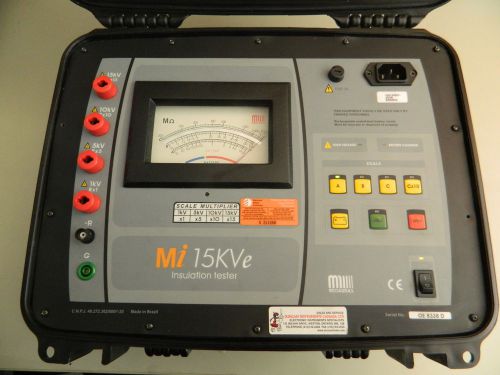 Megabras Mi 15KVe Insulation Tester Megger MIT1525