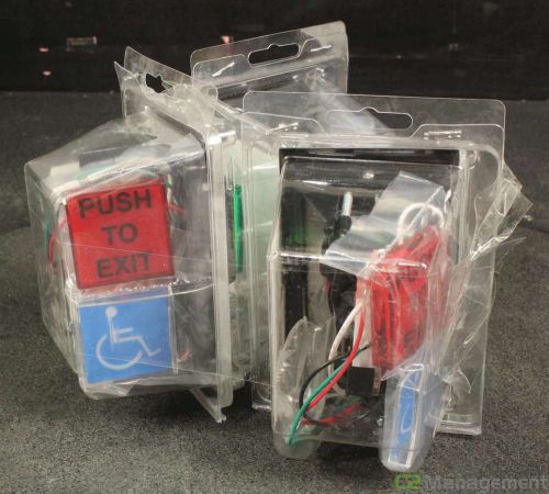 Lot of 3 securitron eeb 2 emergency exit buttons for sale