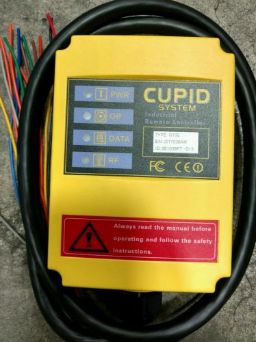 Cupid Q100 industrial wireless radio remote control for hoist crane, 120v