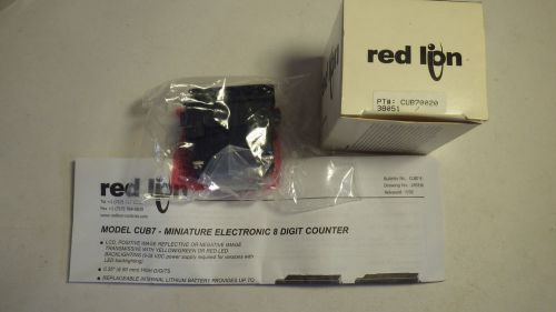 Red lion controls cub70020  8-digit counter nib for sale