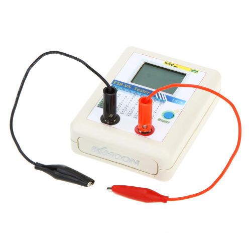 Kkmoon esr-v5 esr capacitor tester lcr internal resistance meter auto zero for sale