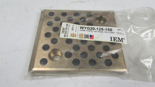 IEM WYG20-125-150 20mm Thick 125 Wide 150 Long