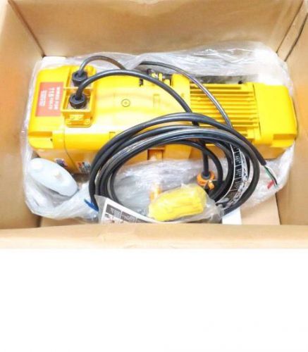 New harrington 2 ton electric chain hoist (sner020l 110/220v 1ph) for sale