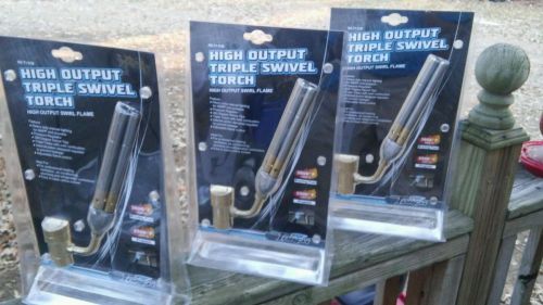 triple swivel torches