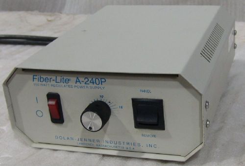 Dolan Jenner Fiber-Lite A-240P fiber optic power supply