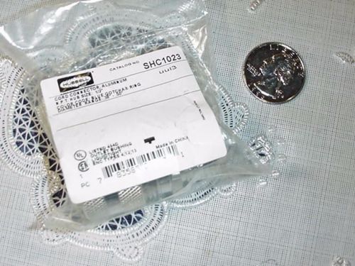 Hubbell shc1023 cord connector aluminum npt hub size 1/2&#034; new in package! for sale