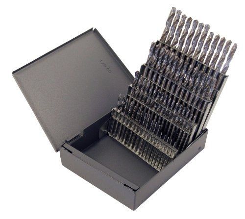 Chicago latrobe 157 series high-speed steel short length drill bit set with for sale