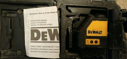 dewalt dv087 laserchalkline laser