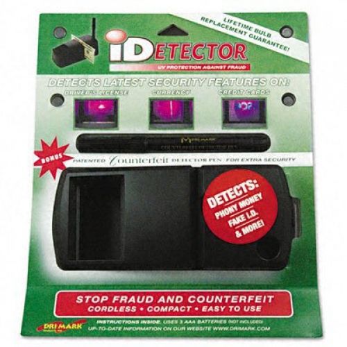 Drimark dri mark uvd549 dri mark idetector counterfeit currency and id detector for sale