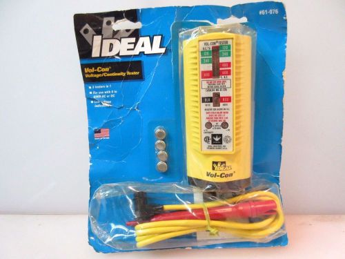 Ideal 61-076 Vol-Con Voltage Tester/Continuity Tester